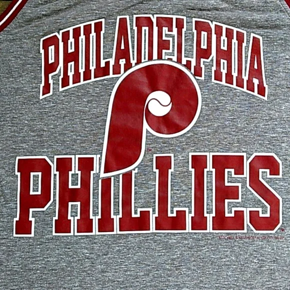 COPY - VTG MITCHELL & NESS COOPERSTOWN PHILLIES TANK XXL Tank Tops